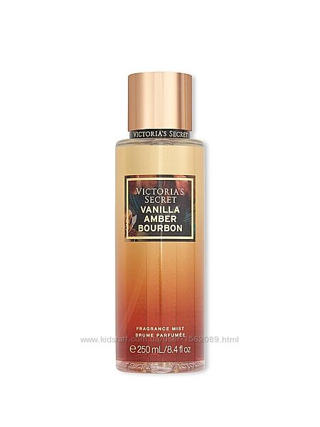 Парфюмированный спрей для тела Victoria&acutes secret Vanilla amber bourbon 