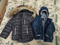 Зимняя и осенняя куртки на 1-2 годика
