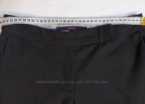 Штани жіночі в дрібну клітинку Next.