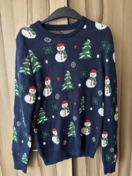 Джемпер/свитер Oodji в новогодней стилистике