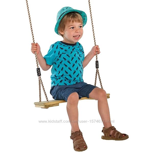 Дитячі підвісні гойдалки з дерева