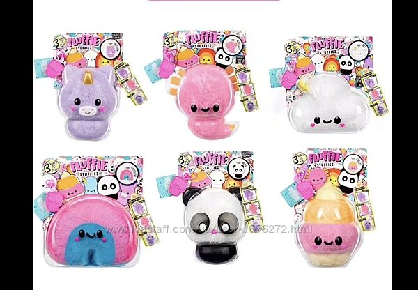 Fluffie stuffiez, антістрес, мягкая  игрушка, единорог, флаффи стафиз, mga
