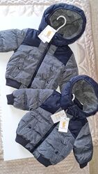 Теплі куртки для немовлят 3-6 м , 6-9 м зима