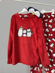 Primark плюшева флісова піжама в подарунковій упаковці 