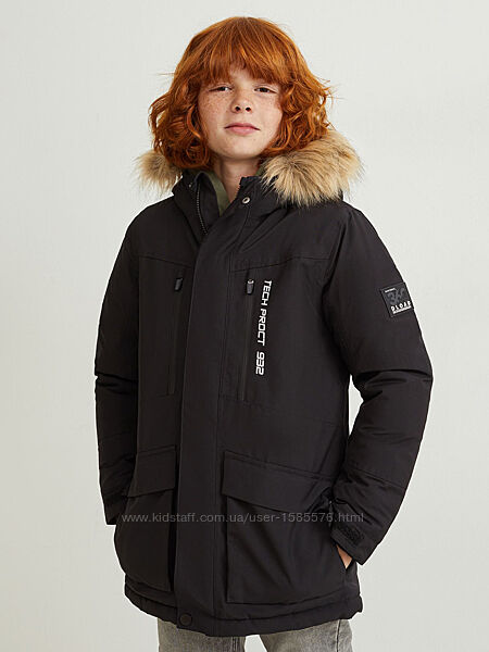 C&a куртка парка зима водовідштовхуюча