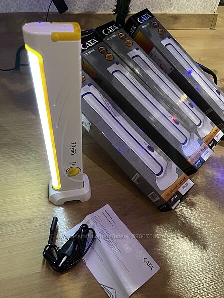 Якістний LED світильник-лампа  акумуляторна CATA CT-9940 Турція
