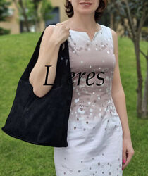 #9: чорна замшева