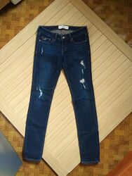 джинсы c порванностями hollister california  27W-31L