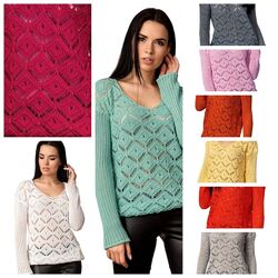 Свитер женский свитер 11 Цветов 42-46 джемпер хлопковый свитер светр 