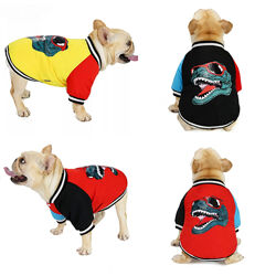Куртка бомбер одежда для собак французского бульдога мопса комбинезон