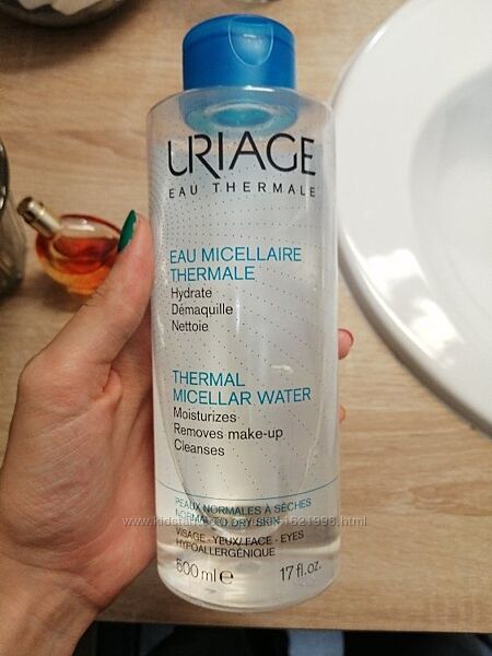 Uriage Thermal Micellar Water міцелярна вода для обличчя та очей