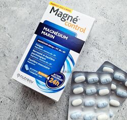 Nutreov Magne Control магній вітаміни у формі двошарових таблеток 