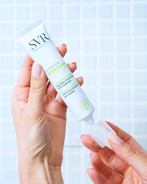 SVR Sebiaclear Active Gel  крем гель від акне для проблемної шкіри 