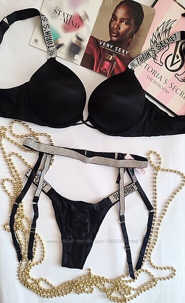 Victoria´s secret 34c 75c bombshell s m 36 38 комплект білизни бюстгальтер