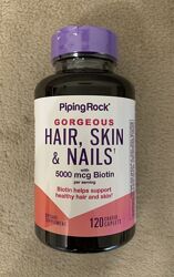 Вітамінна добавка для волосся, шкіри та нігтів, 120 капсули США.