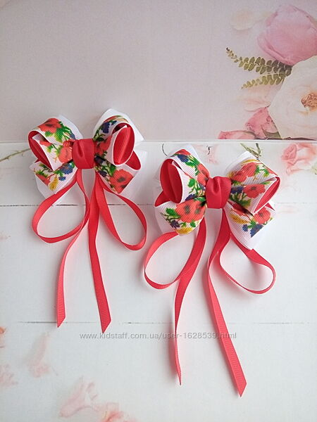 Бантики под вышиванку 