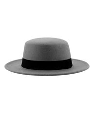 Красивая стильная шляпа капелюх 55-58 размер серая сіра шляпка з полями