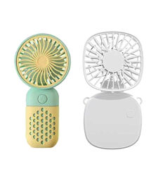 Кишеньковий вентилятор USB аккумуляторный маленький карманный дуйчик