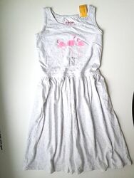 Платье серый хлопок р. 152