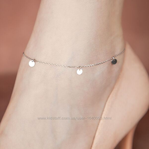 Браслеты на ногу анклеты серебро 925