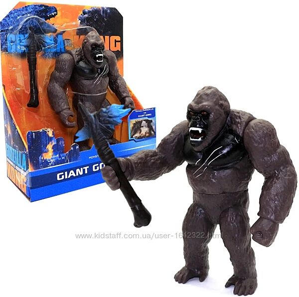 Детская игрушка Кинг Конг 9902 King Kong 15 см Годзилла
