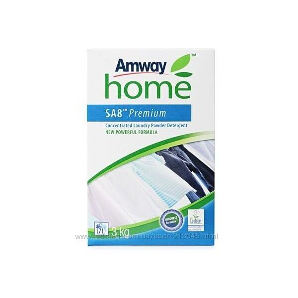 Amway Home SA8 Premium Концентрований пральний порошок 3 кг