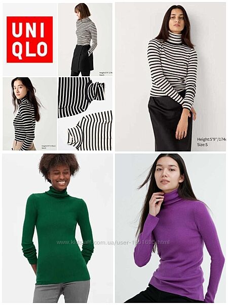Гольф Uniqlo з 100 вовни мериноса