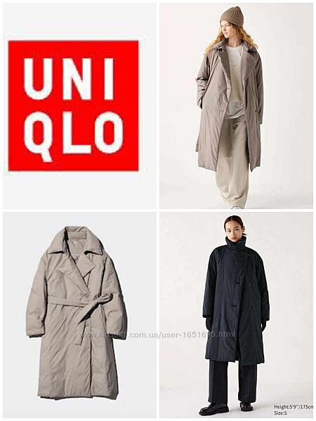 Пухове пальто Uniqlo