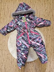 Дитячий Зимовий термокомбінезон для дівчинки р.104