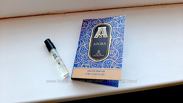 Attar collection azora оригинал миниатюра пробник mini vial spray 2 мл