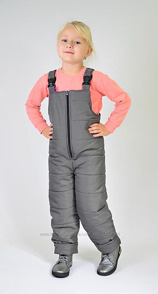 Дитячій напвкомбінезон теплий зимовий, на флісі та синтепоні