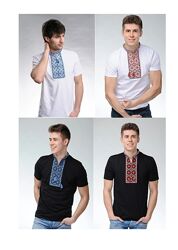 Чоловіча футболка вишиванка, мужская футболка вышиванка