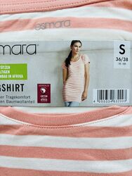 Жіноча подовжена футболка Esmara прилеглого крою євро 36-38