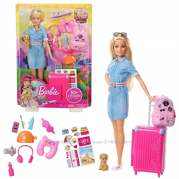 Barbie Travel Doll - Барбі подорожі оригінал