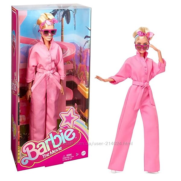 Лялька Barbie The Movie Марго Роббі в рожевому комбінезоні