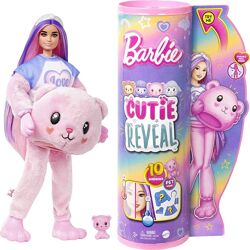 Ігровий набір Barbie Cutie Reveal Doll, Cozy Cute Tees Teddy Bear