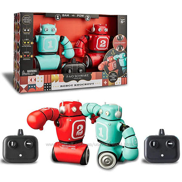  Ігровий набір для боксу з дистанційним керуванням - Robot Knockout