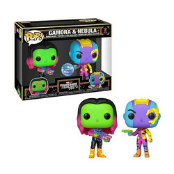 Фігурки Funko Pop Вартові Галактики - Gamora & Nebula, Nebula & Mantis 