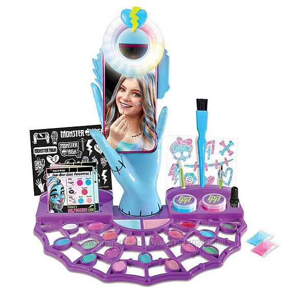 Ігровий набір Monster High Frankie Stein Light up Beauty Studio