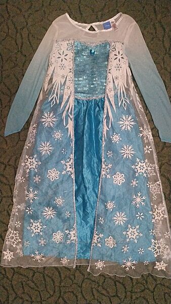 Карнавальное платье принцессы Эльзы Холодное сердце на 11-12 лет