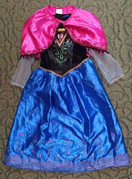 Карнавальное платье принцессы Анны Холодное сердце на 3-4 года Дисней