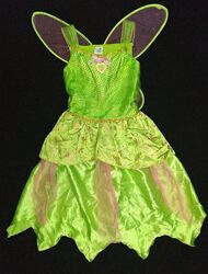 Карнавальное платье феи Динь Динь на девочку 7-8 лет, Дисней