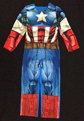 Карнавальный костюм Капитана Америка на мальчика 5-6 лет, Марвел