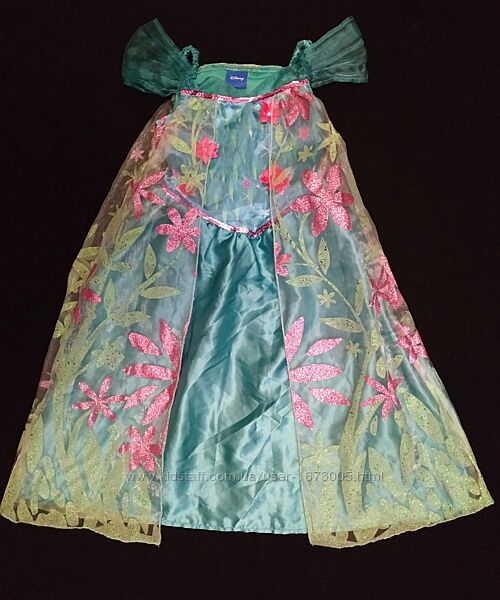 Карнавальное платье Принцессы Эльзы Весна на 3-4 года