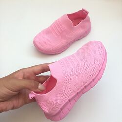 Кросівки текстильні, рожеві кросівки дівчинці, дитячі кросівки
