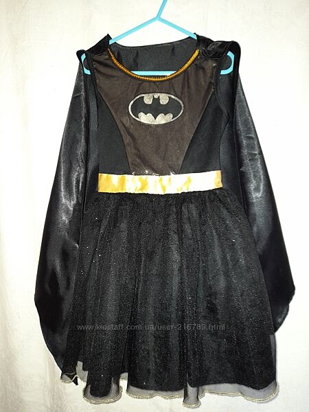 Карнавальние платья  Бетмен на  5-6 лет