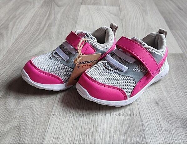 Кросівки для дівчаток 25 р 16 см. American club
