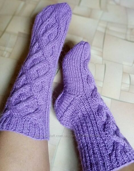 Теплі в&acuteязані шкарпетки на зиму