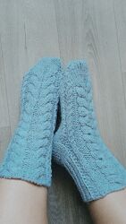В&acuteязані шкарпетки на зиму 