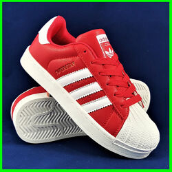 Кроссовки Adidas Superstar Красные Адидас Суперстар Женские Адидас размеры 